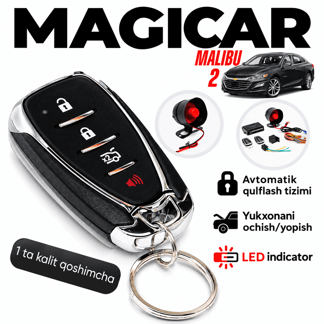 Mini malibu pult magicar