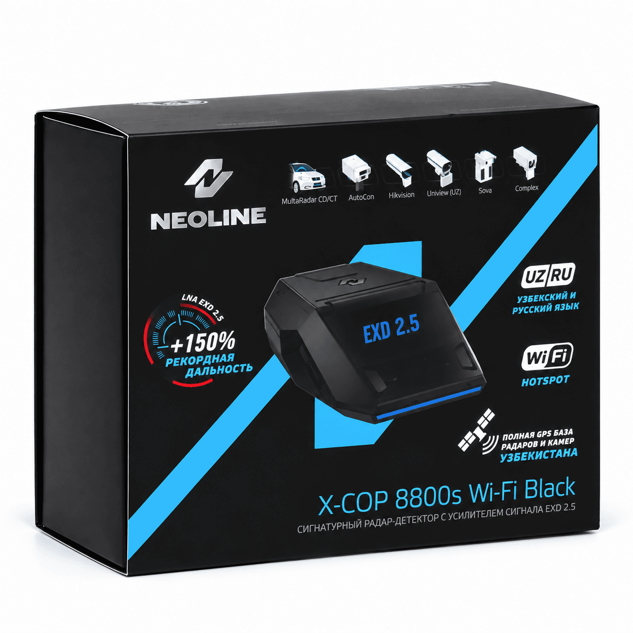 Antiradar Neoline 8800S Wi-Fi Black
